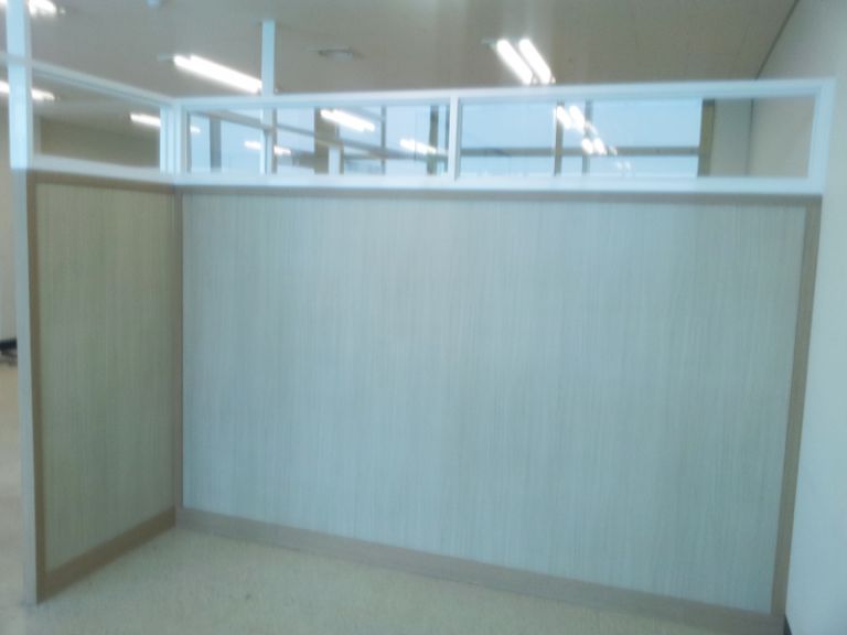 레핑칸막이-유리