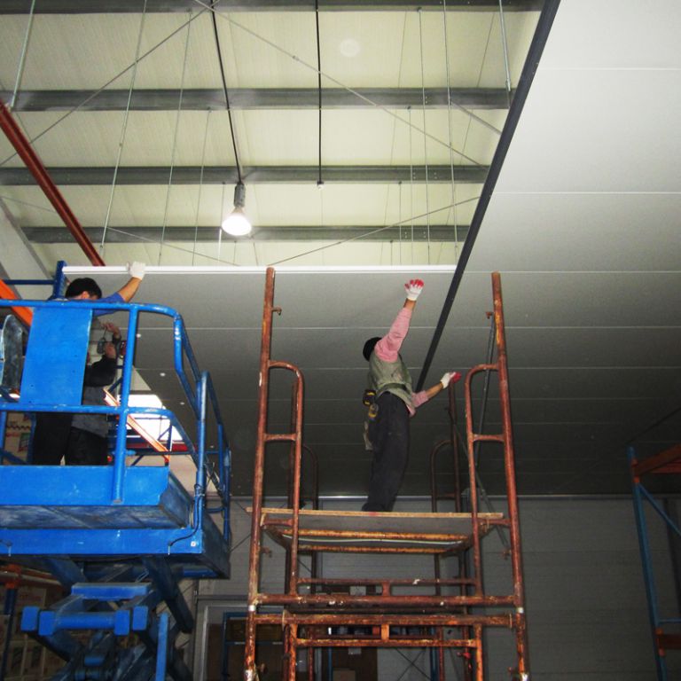 샌드위치판넬공사