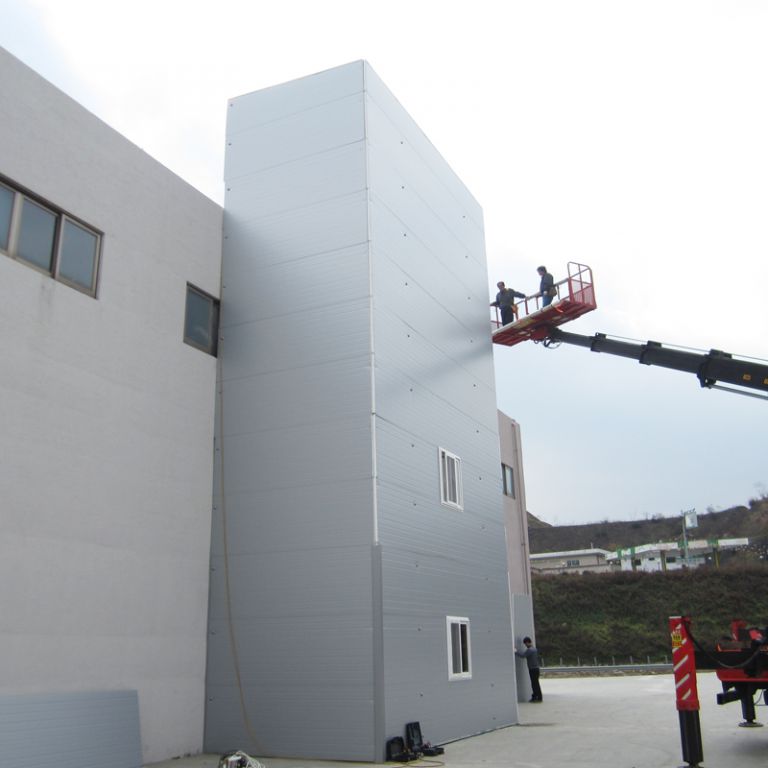 우레판판넬외벽공사