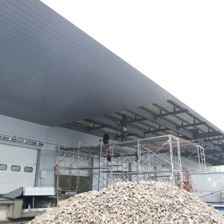 스팬달공사진행중